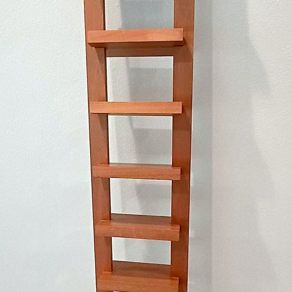 Very Rare Unused Hi-End Bang & Olufsen Solid Wood CD Rack, Leaning Type - Picture 10 of 16